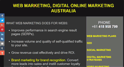 Desktop Screenshot of 4webmarketing.biz